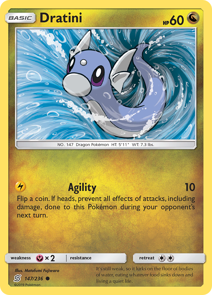 Dratini (147/236) [Sun & Moon: Unified Minds] | Cracking-Singles