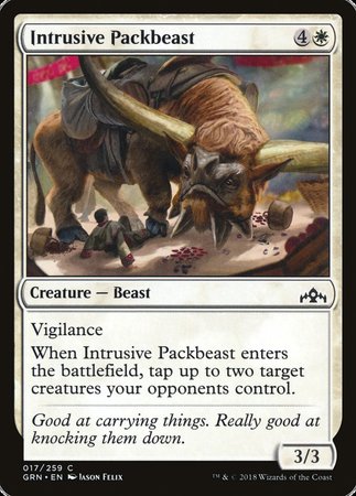 Intrusive Packbeast [Guilds of Ravnica] | Cracking-Singles