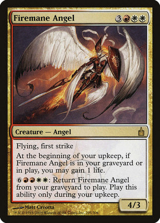 Firemane Angel [Ravnica: City of Guilds] | Cracking-Singles