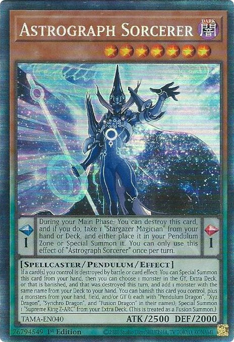 Astrograph Sorcerer [TAMA-EN040] Collector's Rare | Cracking-Singles