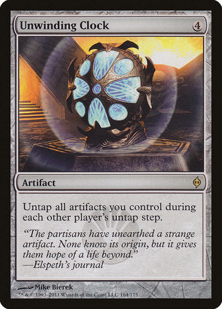 Unwinding Clock [New Phyrexia] | Cracking-Singles