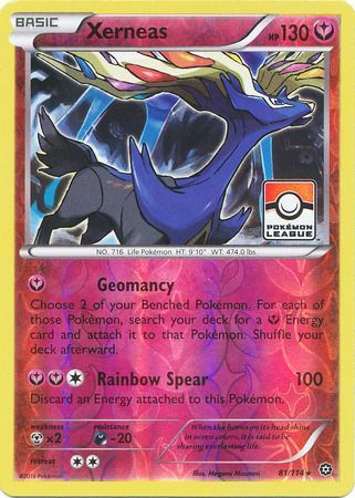 Xerneas (81/114) (Steam Siege League Promo) [XY: Steam Siege] | Cracking-Singles