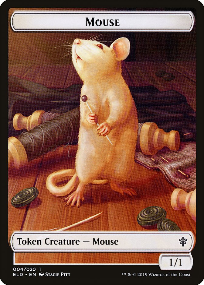 Mouse [Throne of Eldraine Tokens] | Cracking-Singles