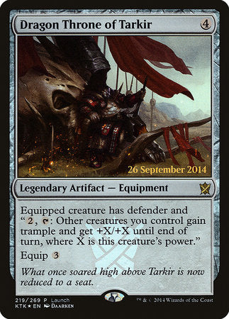 Dragon Throne of Tarkir [Khans of Tarkir Promos] | Cracking-Singles