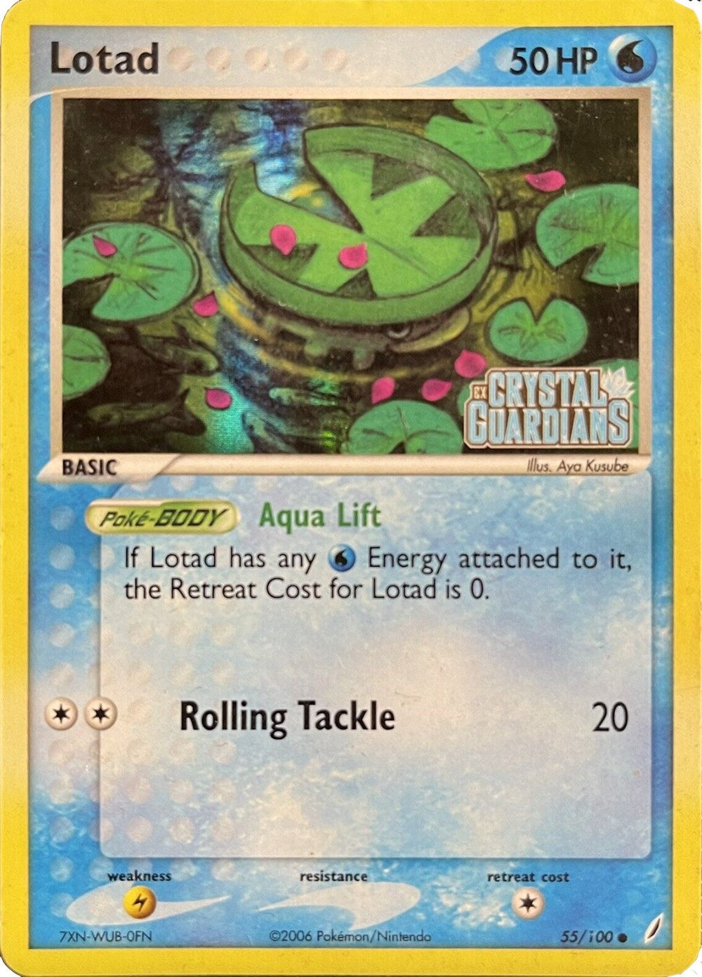 Lotad (055/100) (Theme Deck Exclusive) [EX: Crystal Guardians] | Cracking-Singles