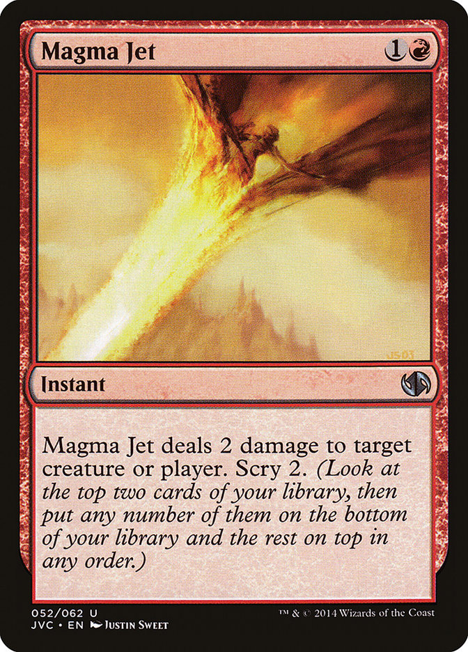 Magma Jet [Duel Decks Anthology] | Cracking-Singles