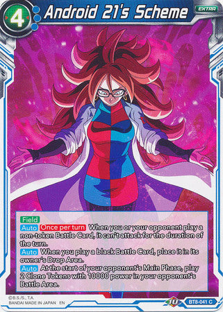 Android 21's Scheme [BT8-041] | Cracking-Singles