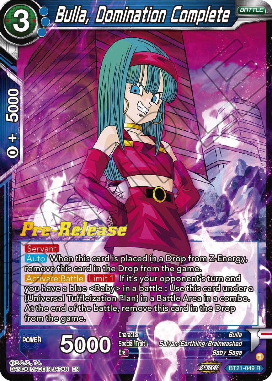 Bulla, Domination Complete (BT21-049) [Wild Resurgence Pre-Release Cards] | Cracking-Singles