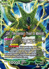 Cell // Cell, The Greatest Threat to Mankind (BT21-068) [Wild Resurgence Pre-Release Cards] | Cracking-Singles