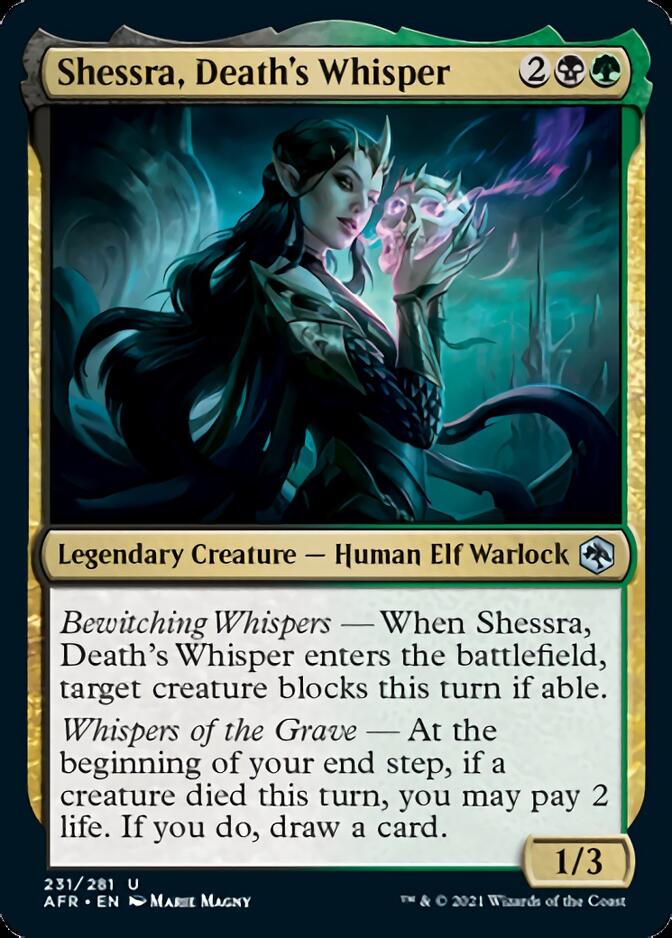 Shessra, Death's Whisper [Dungeons & Dragons: Adventures in the Forgotten Realms] | Cracking-Singles