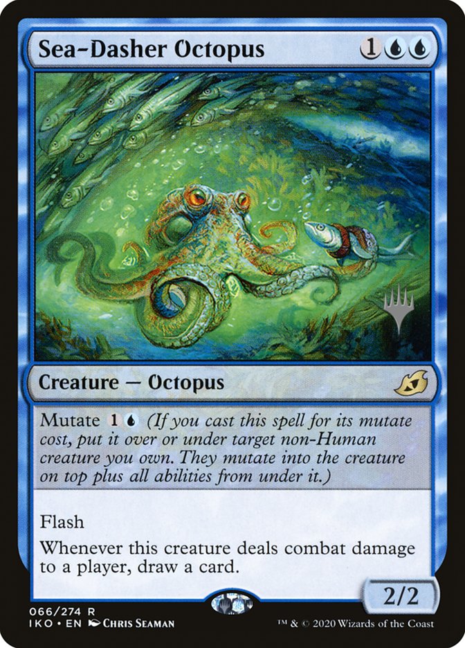 Sea-Dasher Octopus (Promo Pack) [Ikoria: Lair of Behemoths Promos] | Cracking-Singles