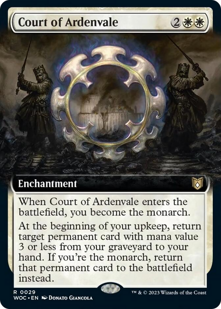 Court of Ardenvale (Extended Art) [Wilds of Eldraine Commander] | Cracking-Singles