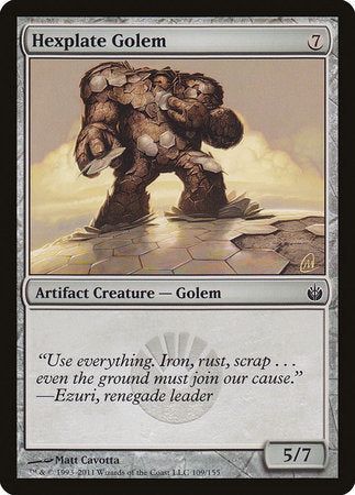 Hexplate Golem [Mirrodin Besieged] | Cracking-Singles