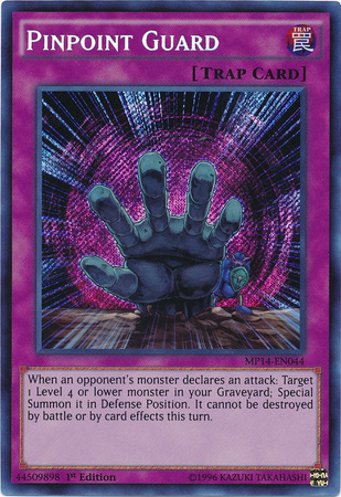 Pinpoint Guard [MP14-EN044] Secret Rare | Cracking-Singles