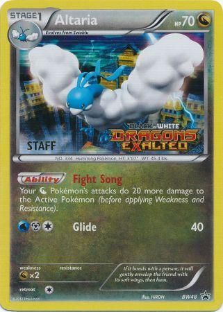 Altaria (BW48) (Staff Prerelease Promo) [Black & White: Black Star Promos] | Cracking-Singles