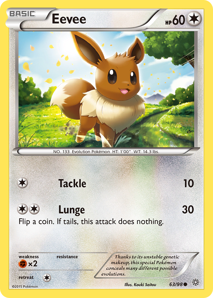 Eevee (63/98) [XY: Ancient Origins] | Cracking-Singles