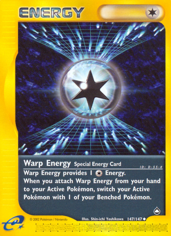 Warp Energy (147/147) [Aquapolis] | Cracking-Singles