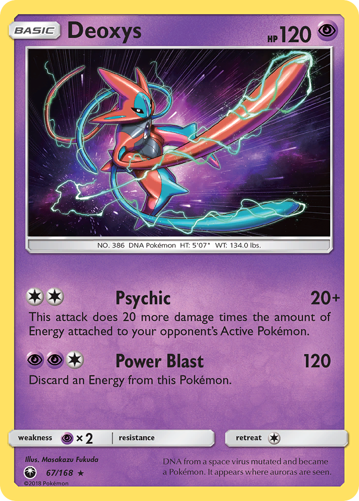 Deoxys (67/168) [Sun & Moon: Celestial Storm] | Cracking-Singles