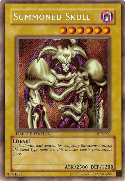 Summoned Skull [BPT-002] Secret Rare | Cracking-Singles