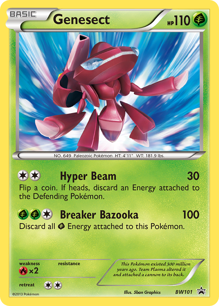 Genesect (BW101) [Black & White: Black Star Promos] | Cracking-Singles