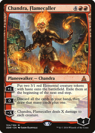 Chandra, Flamecaller [Oath of the Gatewatch] | Cracking-Singles