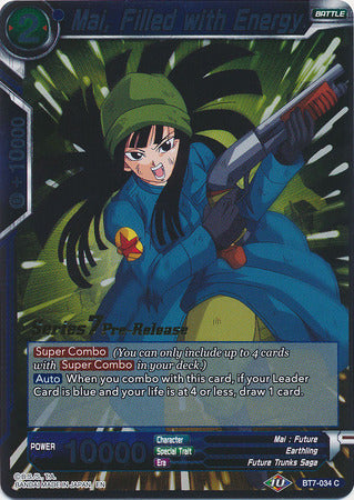 Mai, Filled with Energy [BT7-034_PR] | Cracking-Singles