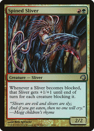 Spined Sliver [Premium Deck Series: Slivers] | Cracking-Singles