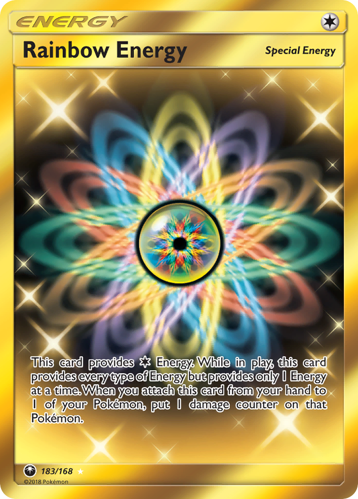 Rainbow Energy (183/168) [Sun & Moon: Celestial Storm] | Cracking-Singles