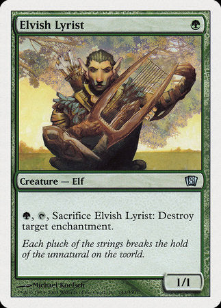 Elvish Lyrist [Eighth Edition] | Cracking-Singles