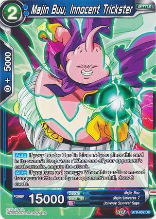 Majin Buu, Innocent Trickster [BT9-032] | Cracking-Singles