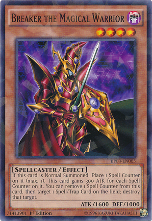 Breaker the Magical Warrior [BP03-EN005] Shatterfoil Rare | Cracking-Singles