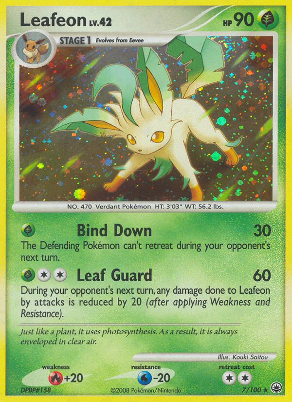 Leafeon (7/100) [Diamond & Pearl: Majestic Dawn] | Cracking-Singles