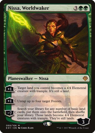 Nissa, Worldwaker [Archenemy: Nicol Bolas] | Cracking-Singles