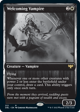 Welcoming Vampire [Innistrad: Double Feature] | Cracking-Singles