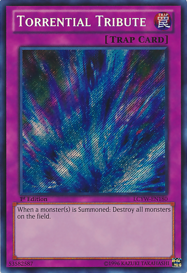 Torrential Tribute [LCYW-EN180] Secret Rare | Cracking-Singles