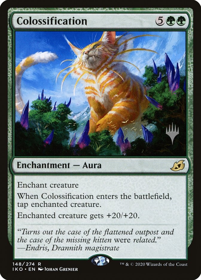 Colossification (Promo Pack) [Ikoria: Lair of Behemoths Promos] | Cracking-Singles