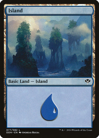 Island (77) [Duel Decks: Speed vs. Cunning] | Cracking-Singles