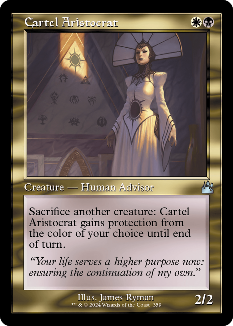 Cartel Aristocrat (Retro Frame) [Ravnica Remastered] | Cracking-Singles