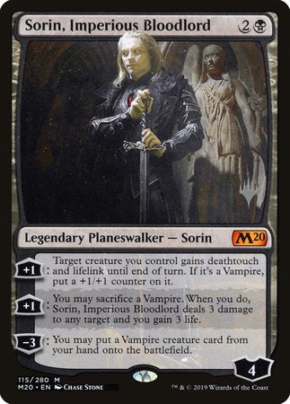 Sorin, Imperious Bloodlord [Core Set 2020 Promos] | Cracking-Singles