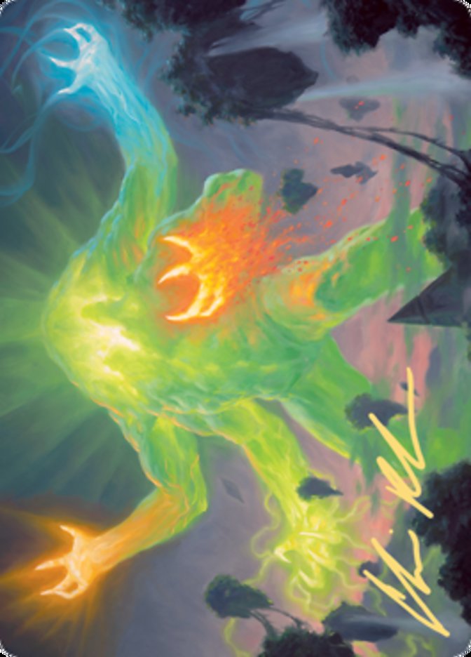 Omnath, Locus of Creation Art Card [Zendikar Rising Art Series] | Cracking-Singles