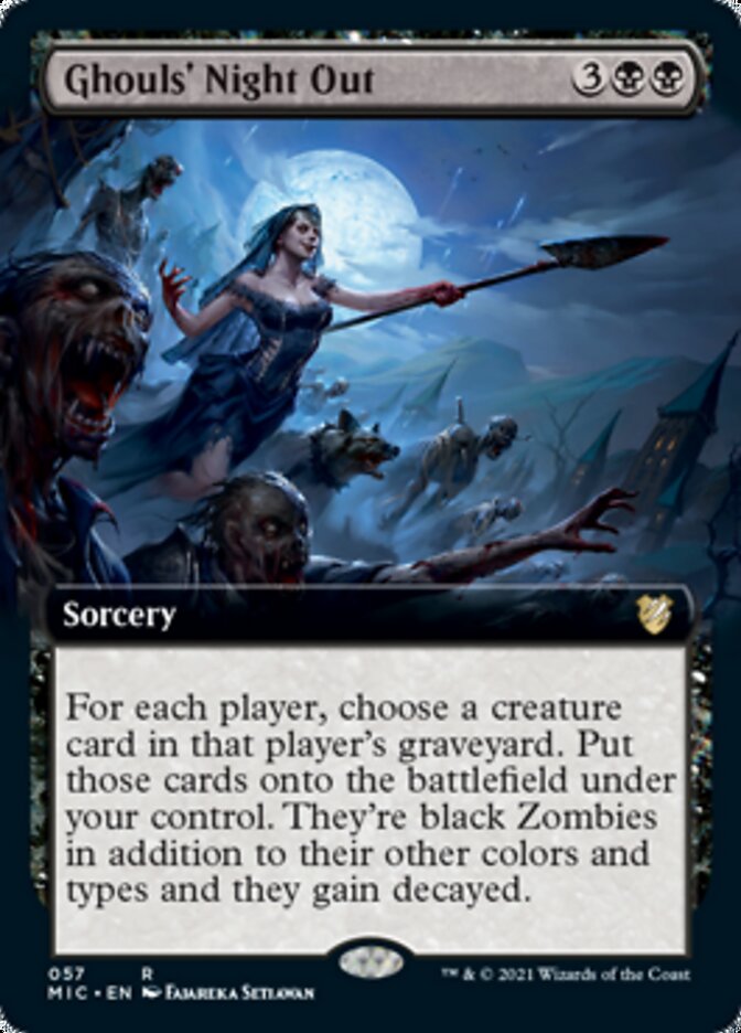 Ghouls' Night Out (Extended) [Innistrad: Midnight Hunt Commander] | Cracking-Singles