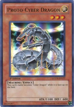 Proto-Cyber Dragon [LCGX-EN177] Ultra Rare | Cracking-Singles