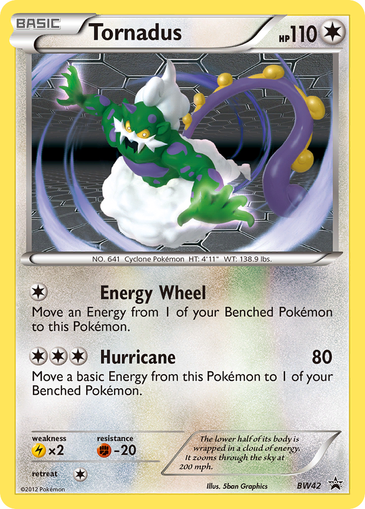 Tornadus (BW42) [Black & White: Black Star Promos] | Cracking-Singles