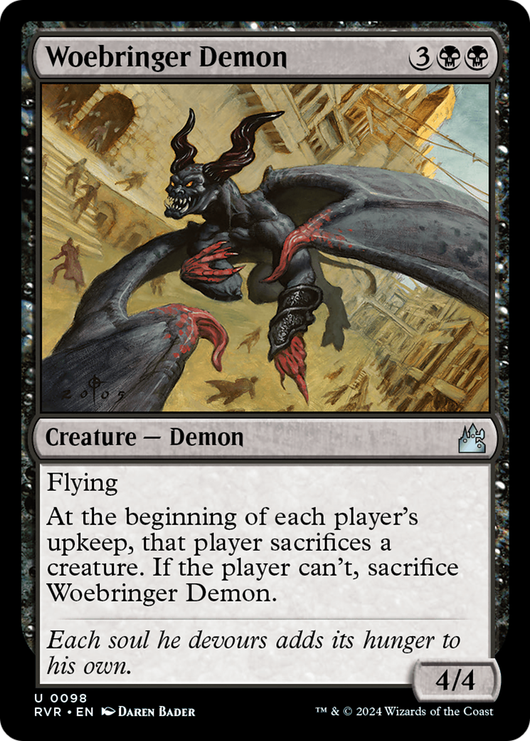 Woebringer Demon [Ravnica Remastered] | Cracking-Singles