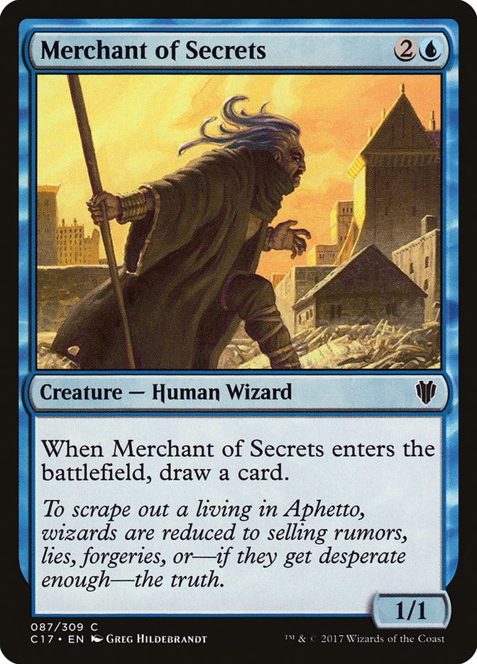 Merchant of Secrets [Commander 2017] | Cracking-Singles