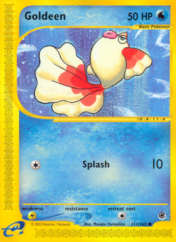 Goldeen (111/165) [Expedition: Base Set] | Cracking-Singles