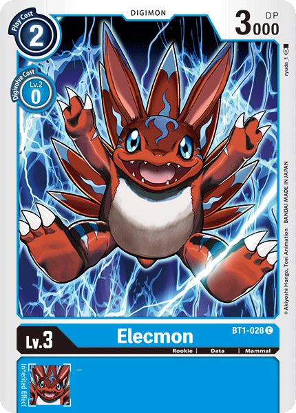 Elecmon [BT1-028] [Release Special Booster Ver.1.0] | Cracking-Singles