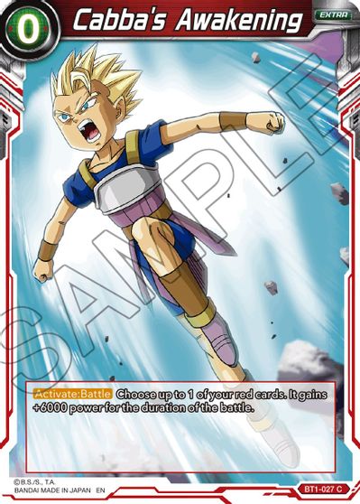 Cabba's Awakening (Reprint) (BT1-027) [Battle Evolution Booster] | Cracking-Singles