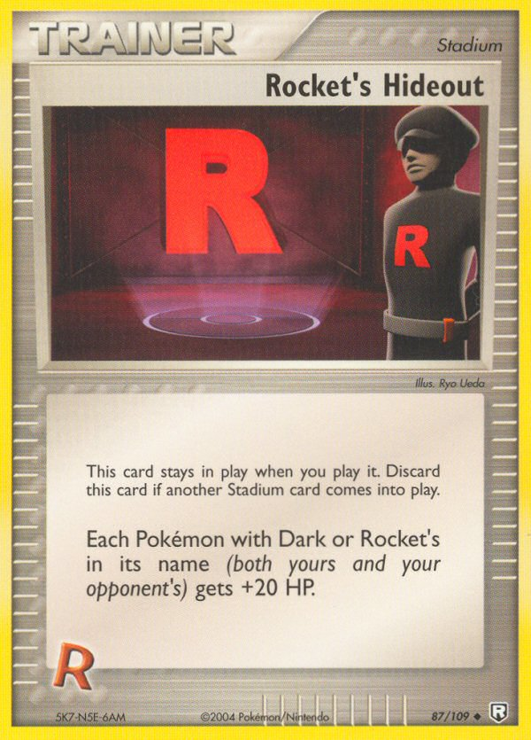 Rocket's Hideout (87/109) [EX: Team Rocket Returns] | Cracking-Singles