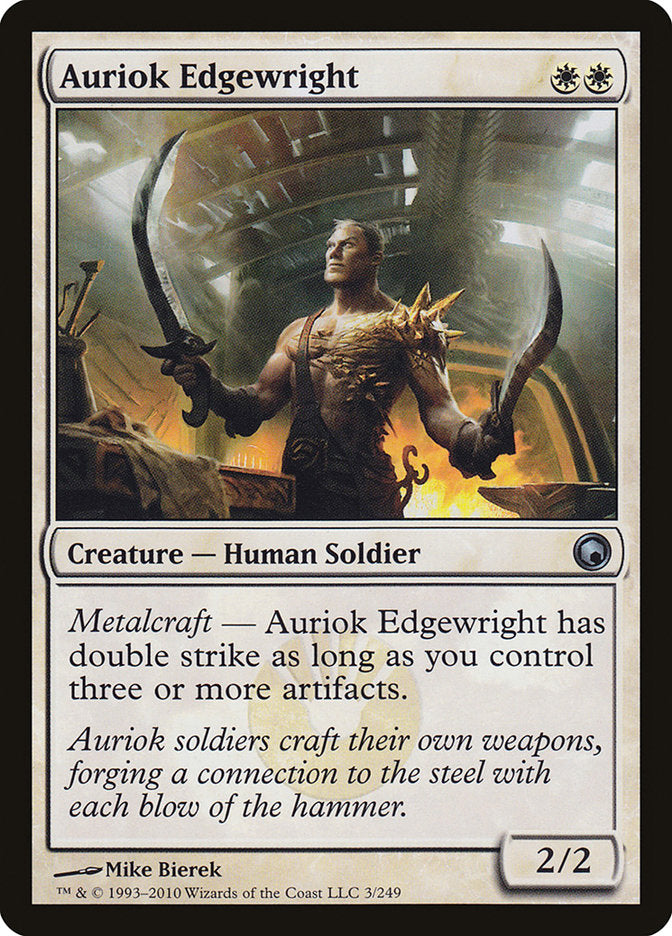 Auriok Edgewright [Scars of Mirrodin] | Cracking-Singles